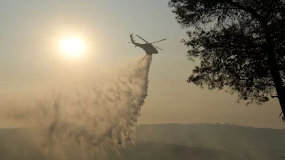 Mindestens zwei Menschenleben haben die Br&auml;nde bislang gefordert - &copy; Petros Karadjias/AP/dpa