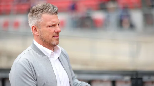 Lukas Kwasniok gilt als begehrter Trainer. - © Daniel Karmann/dpa