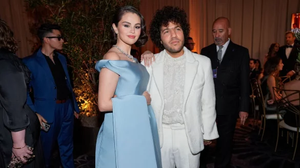 Selena Gomez und Benny Blanco sind seit 2023 ein Paar (Archivbild). - © Chris Pizzello/Invision/dpa