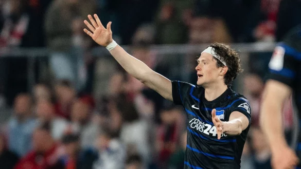 Traf wieder f&uuml;r die Hertha: Fabian Reese. - &copy; Marius Becker/dpa