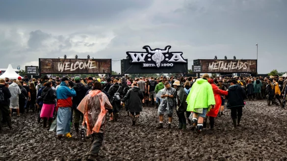 Nach vier Tagen endet das Heavy-Metal-Festival in Wacken. - &copy; Frank Molter/dpa
