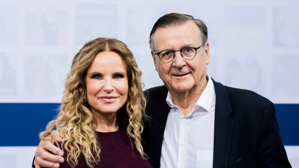 Katja Burkard und Hans Mahr gaben sich in &Ouml;sterreich das Ja-Wort. (Archivbild) - &copy; Christoph Soeder/dpa