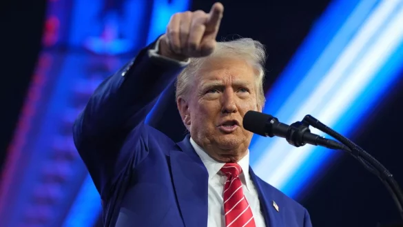 Der k&uuml;nftige US-Pr&auml;sident Donald Trump h&auml;lt wenig von Energiegewinnung durch Windkraft. - &copy; Rick Scuteri/FR157181/AP/dpa