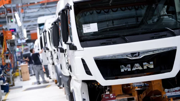 Die Gesch&auml;ftsaussichten bei Traton tr&uuml;ben sich ein. - &copy; Sven Hoppe/dpa