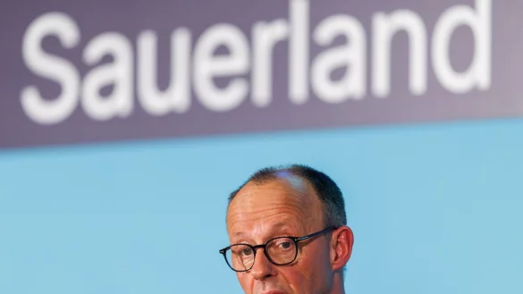 In seinem Wahlkreis im Hochsauerland hat Merz wieder die meisten Stimmen geholt (Archivbild) - &copy; Christoph Reichwein/dpa