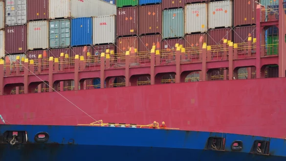 Unter den f&uuml;hrenden Industrienationen der Eurozone bleibt Deutschland nach Angaben des IWF auf den hinteren Pl&auml;tzen. - &copy; Marcus Brandt/dpa