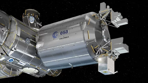 Zwei Atomuhren im All sollen dabei helfen, mehr &uuml;ber das Verh&auml;ltnis von Schwerkraft und Zeit zu lernen. - &copy; D. Ducros/Esa/dpa