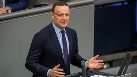 Jens Spahn, CDU/CSU Fraktionsvorsitzender im Bundestag - © Michael Kappeler/dpa
