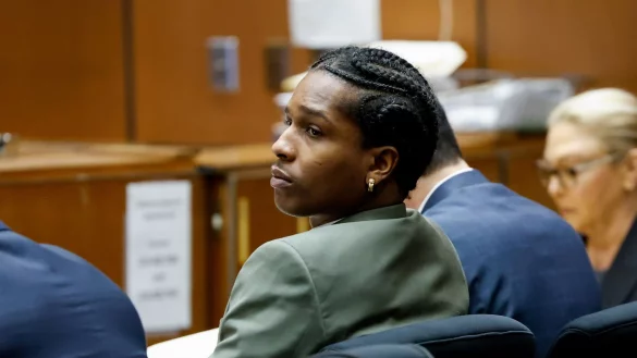 Der Prozess gegen den Rapper neigt sich dem Ende zu. (Archivbild) - © Frazer Harrison/Pool Getty Images North America/AP/dpa