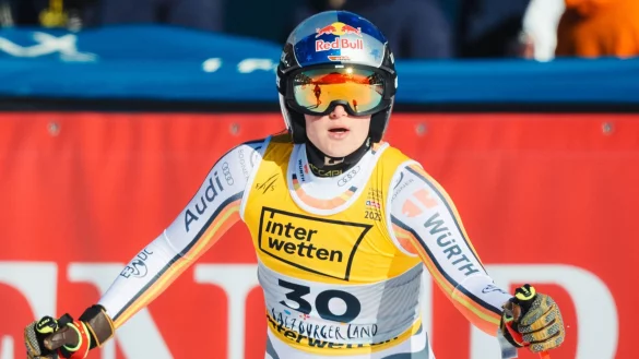 Fuhr mit der hohen Startnummer 30 auf den sechsten Rang: Emma Aicher. - &copy; Jens B&uuml;ttner/dpa