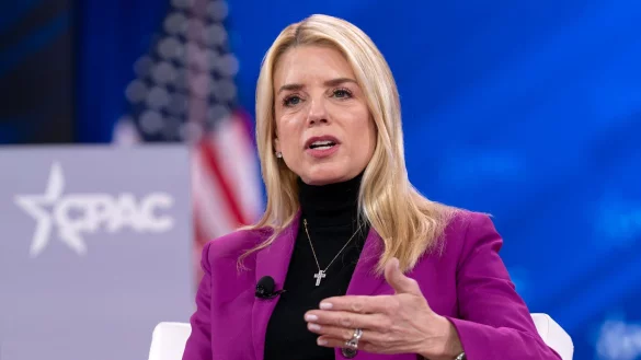 US-Justizministerin Pam Bondi hat angekündigt, dass bisher unter Verschluss gehaltene Akten zum Fall des mutmaßlichen Sexualstraftäters Jeffrey Epstein veröffentlicht werden sollen (Archivbild). - © Jose Luis Magana/AP/dpa