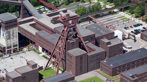Die stillgelegte Zeche Zollverein in Essen. - © Federico Gambarini/dpa