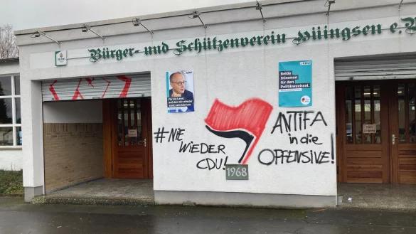 Der Staatsschutz hat die Ermittlungen &uuml;bernommen. - &copy; Carsten Linnhoff/dpa