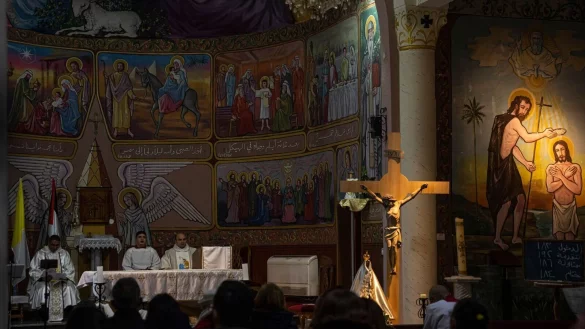 Im Gazastreifen leben rund 1000 Christen. (Archivbild) - &copy; Fatima Shbair/AP/dpa