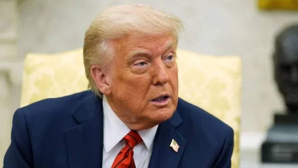 Trump will in den nächsten Tagen mehr über eine mögliche Vereinbarung zur Ukraine sagen. (Archivbild) - © Alex Brandon/AP/dpa