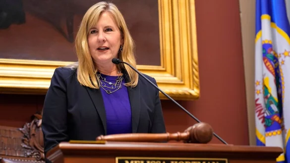 Melissa Hortman saß als demokratische Abgeordnete im Parlament vom US-Bundesstaat Minnesota. - © Abbie Parr/AP/dpa