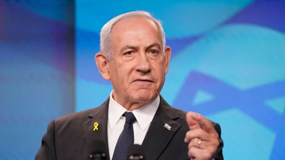 Der israelische Ministerpr&auml;sident Benjamin Netanjahu fordert Schutz f&uuml;r die religi&ouml;se Minderheit der Drusen in Syrien. (Archivbild) - &copy; Nathan Howard/Pool Reuters/AP/dpa