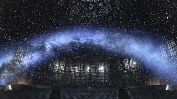 Das Planetarium in Prag nutzt selbstleuchtende Lichtquellen anstatt Projektoren. - &copy; Fotostudio Boysplaynice/Planetarium Prag/dpa