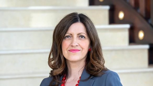 Melanie Weber-Moritz ist zur neuen Präsidentin des Deutschen Mieterbundes gewählt worden. (Archivbild) - © Stefan Sauer/dpa