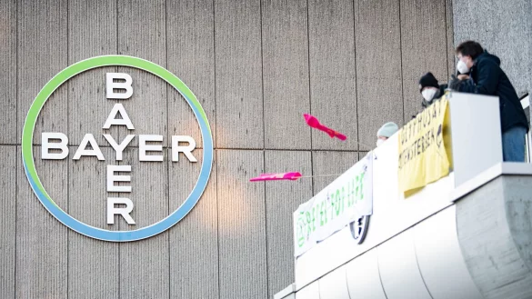 Wie der milliardenschwere Streit rund um angebliche Krebsrisiken des Unkrautvernichters Glyphosat sind die PCB-Verfahren ein teures Erbe des 2018 &uuml;bernommenen US-Saatgutkonzerns Monsanto. (Archivbild) - &copy; Fabian Sommer/dpa