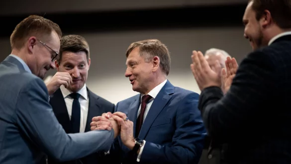 Kay Gottschalk f&uuml;hrt die NRW-AfD in die Bundestagswahl. - &copy; Fabian Strauch/dpa