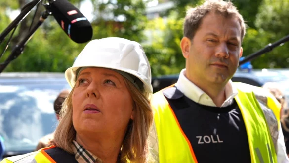 Sozialministerin B&auml;rbel Bas hat ein erstes Rentenpaket durchs Kabinett gebracht. - &copy; Soeren Stache/dpa