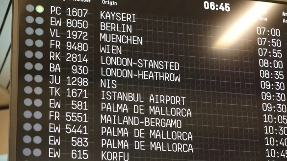 Eine mögliche EU-Reform könnte die Entschädigungsansprüche von Passagieren stark reduzieren. (Archivbild) - © Sascha Thelen/dpa