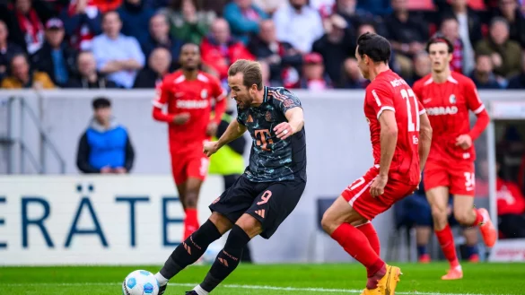 Harry Kane kann es nicht nur vom Elfmeterpunkt. - © Tom Weller/dpa