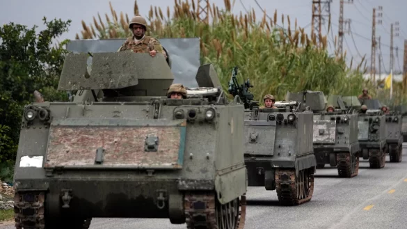 Israels Armee dürfte absehbar im südlichen Libanon stationiert bleiben. (Archivfoto) - © Hussein Malla/AP/dpa
