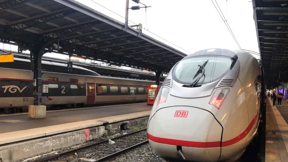 Der Bahnverkehr zwischen Deutschland und Frankreich soll ausgebaut werden. (Archivbild) - &copy; Michael Evers/dpa