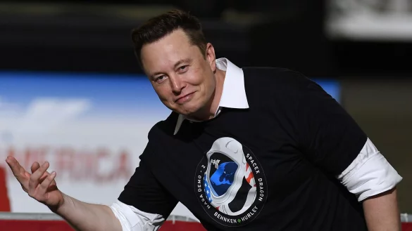 Profitiert von EU-Geldern in dreistelliger Millionenhöhe: Der Trump-Vertraute Elon Musk. (Archivbild) - © Paul Hennessy/SOPA Images via ZUMA Wire/dpa