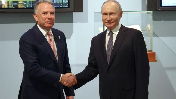 Der US-Sondergesandte Steve Witkoff will in Moskau weitere Gespräche über ein Ende des russischen Angriffskrieges gegen die Ukraine führen. (Archivbild) - © Gavriil Grigorov/Pool Sputnik Kremlin/AP/dpa