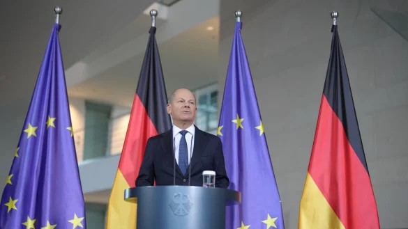 Scholz - © Kay Nietfeld/dpa