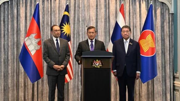 Die Waffenruhe wurde nach tagelangen schweren K&auml;mpfen vereinbart. - &copy; Mohd Rasfan/Pool AFP via AP/dpa