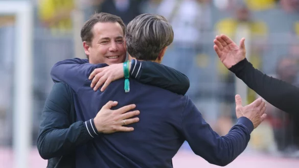 BVB-Sportchef Lars Ricken geht selbstbewusst in das Viertelfinale gegen Real Madrid - © Bernd Thissen/dpa