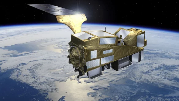 Akkuratere Wettervorhersagen - das soll der neue europäische Wettersatellit Metop-SGA1 ermöglichen. - © P. Carril/ESA/dpa