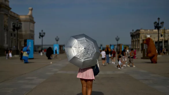 S&uuml;dwesteuropa erlebte im August 2025 die dritte gro&szlig;e Hitzewelle des Sommers. (Archivbild) - &copy; Manu Fernandez/AP/dpa