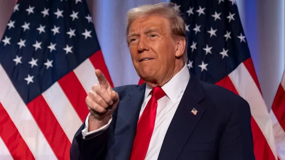 Trump belegt mehrere Länder mit Strafzöllen. (Archivbild) - © Alex Brandon/AP/dpa