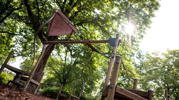 Pl&ouml;tzlich fiel auf dem Kinderspielplatz ein Ast herunter, ein 39-J&auml;hriger wurde erschlagen. (Symbolbild) - &copy; Fabian Sommer/dpa