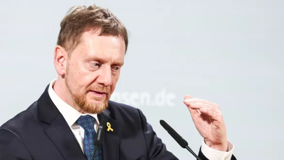 Sachsens Ministerpr&auml;sident Kretschmer hofft, dass in Zukunft auch wieder eine Ann&auml;herung zwischen Deutschland und Russland m&ouml;glich sein wird. (Archivbild) - &copy; Hannes P Albert/dpa