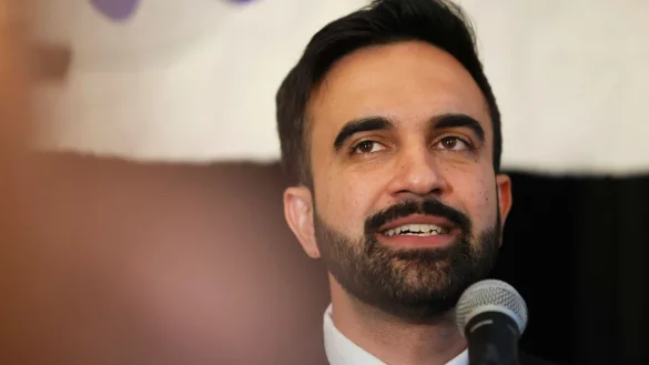 Mamdani geh&ouml;rt dem linken Parteifl&uuml;gel der Demokraten an. - &copy; Heather Khalifa/AP/dpa