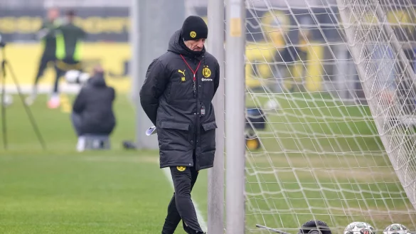 Niko Kovac will mit dem BVB ins Viertelfinale der Champions League einziehen. - © Bernd Thissen/dpa