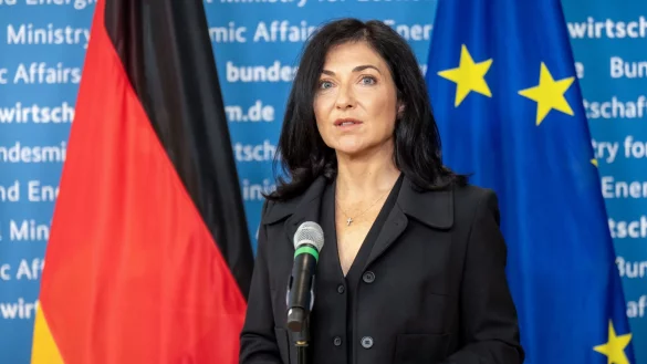 Wirtschaftsministerin Katherina Reiche (CDU) - © Michael Kappeler/dpa