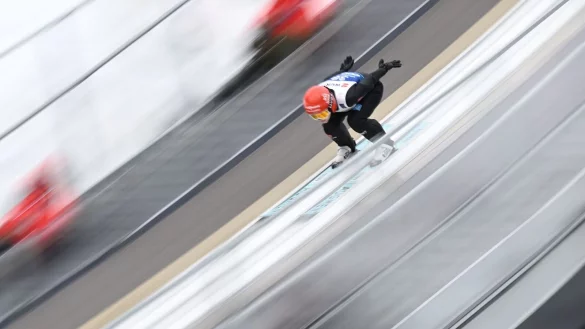 Selina Freitag hält in der Weltspitze mit. - © Hendrik Schmidt/dpa