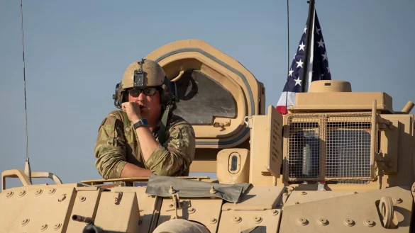 Die «New York Times» berichtet über einen Abzug von US-Soldaten aus Syrien. (Archivbild) - © Darko Bandic/AP/dpa