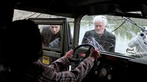 Leitmayr und Batic entdecken eine Tote. - &copy; Oliver Oppitz/Lucky Bird Pictures/BR/dpa