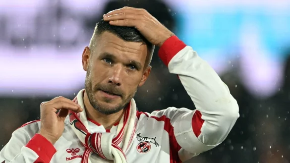 Lukas Podolski blickt entspannt auf seinen 40. Geburtstag. - © Federico Gambarini/dpa