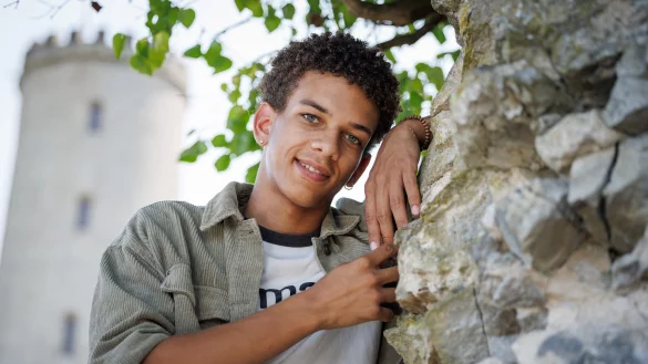 Von Bielefeld nach Hollywood: Shooting-Star Salimou Thiam. - © Friso Gentsch/dpa