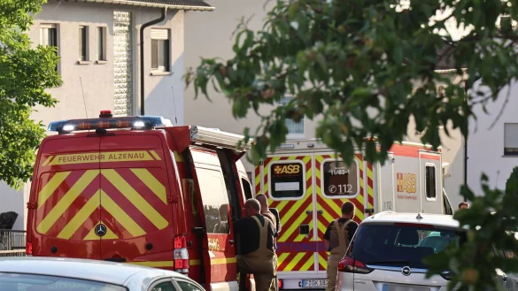 Bei einer Gewalttat im unterfränkischen Alzenau sind zwei Menschen ums Leben gekommen. - © Ralf Hettler/TNN/dpa
