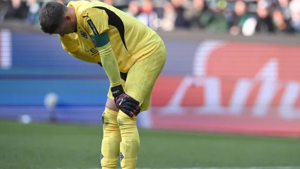 Jonas Omlin fällt in Gladbach vorerst aus. - © Carmen Jaspersen/dpa